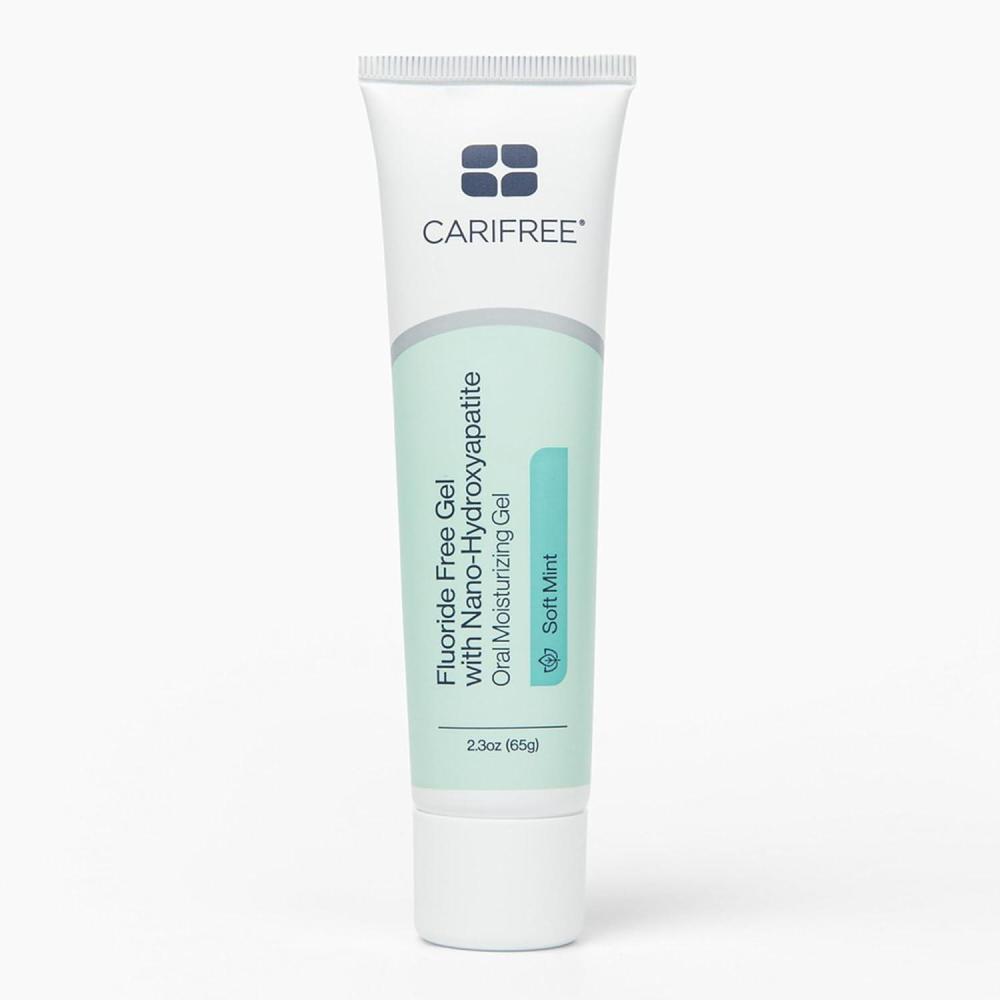 image:imageCariFree Fluoride Free Gel Mint Flavored Nano Hydroxyapatite Toothpaste Neutralizes pH Freshens Breath amp Moistens Mouth Dentist Recommended for Oral Care 23 Ounce Pack of 1 Soft MintSoft Mint