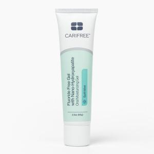 CariFree Fluoride Free Gel, Mint Flavored, Nano Hydroxyapatite Toothpaste, Neutralizes pH, Freshens Breath & Moistens Mouth, Dentist Recommended for Oral Care, (2.3 Ounce (Pack of 1), Soft Mint(Soft Mint)
